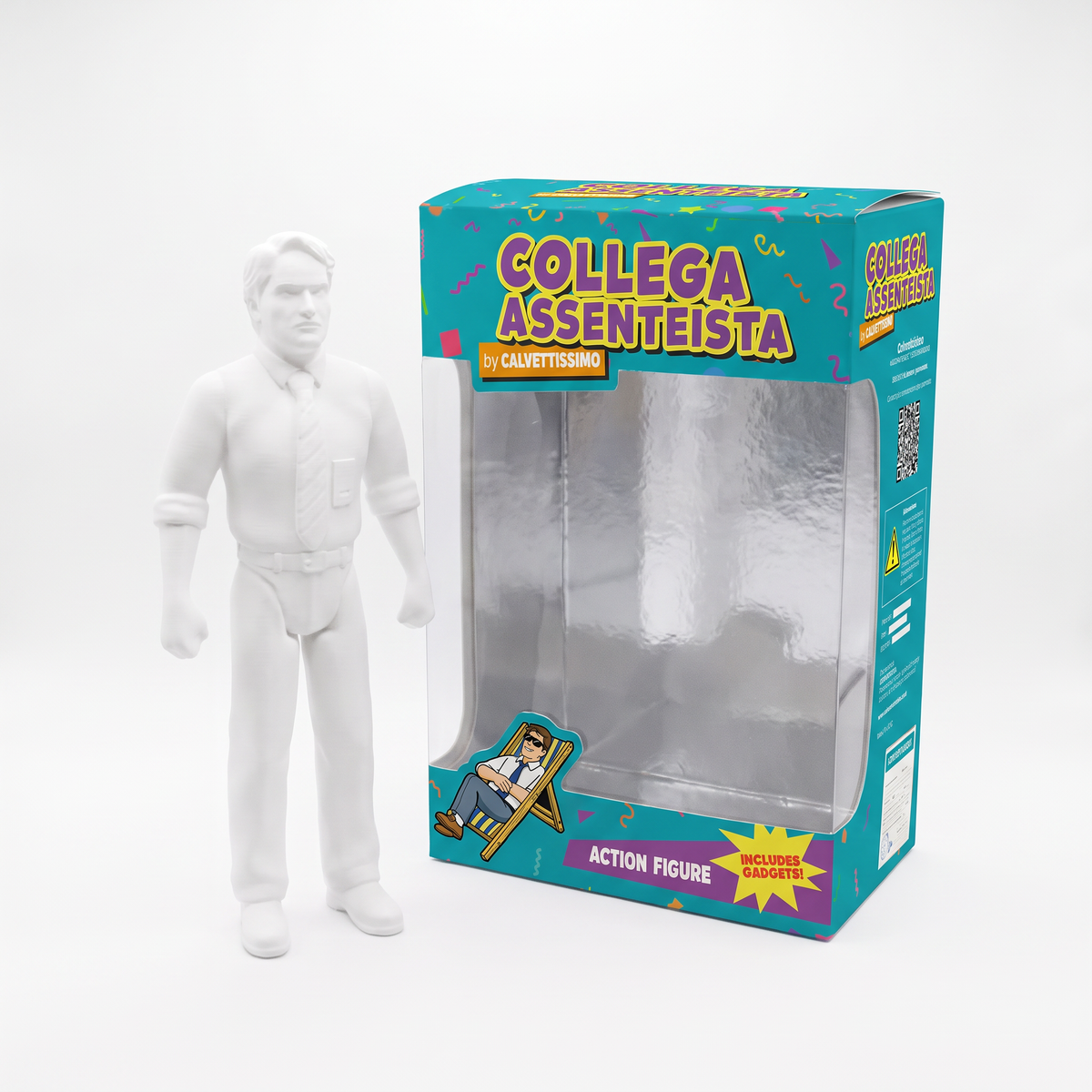 👻 Collega Assenteista by Calvettissimo – L'eroe più svogliato dell'ufficio! | LIMITED EDITION